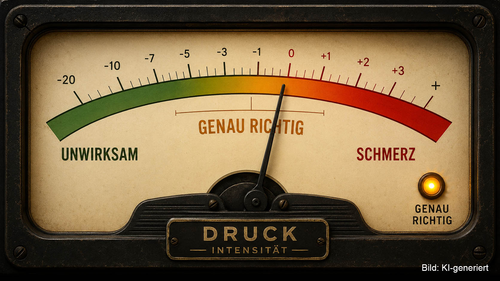 Wie fest sollte eine Massage sein?